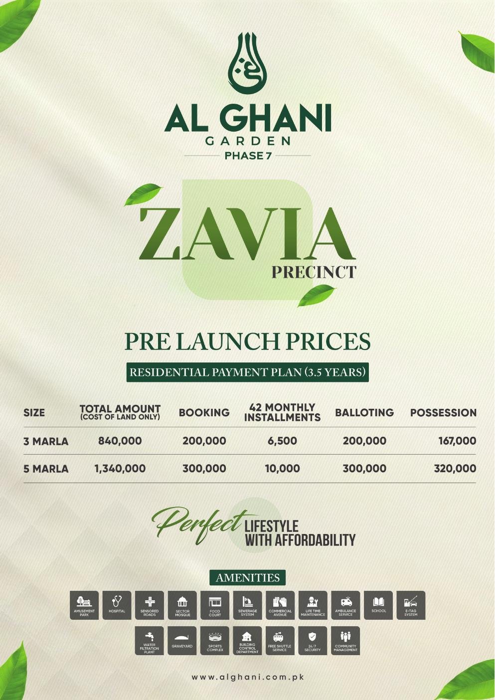 Zavia Block payment plan